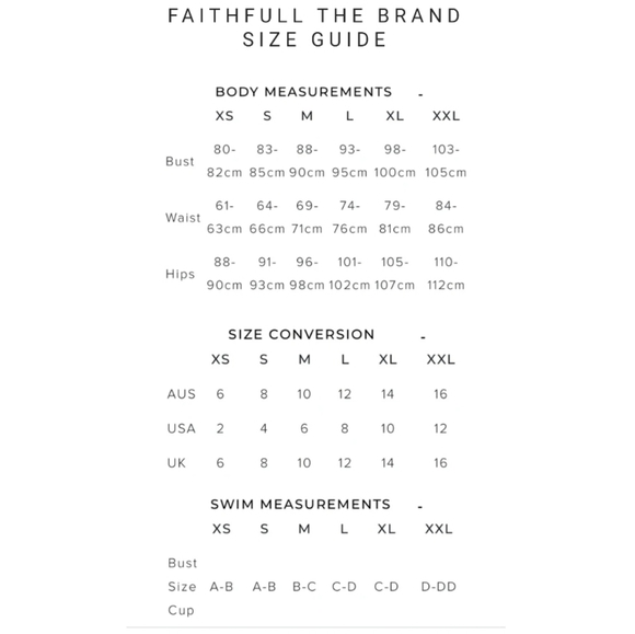 Faithfull the Brand Beline midi dress, X-Small,NWT - Picture 7 of 9